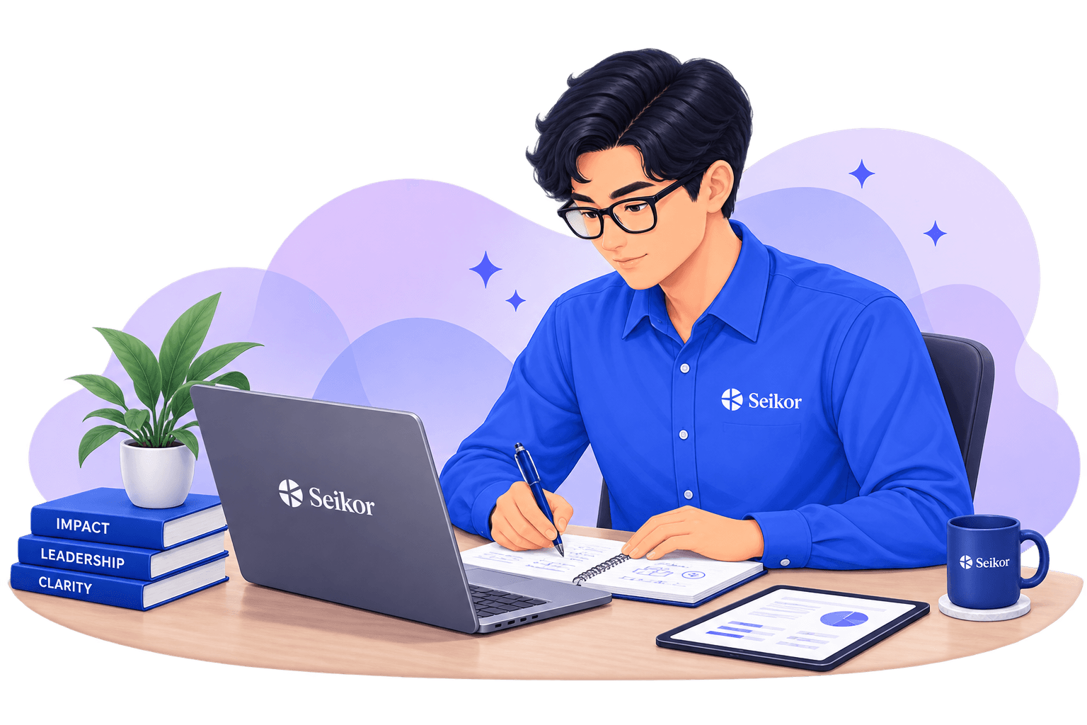 A Seikor specialist refining resume notes